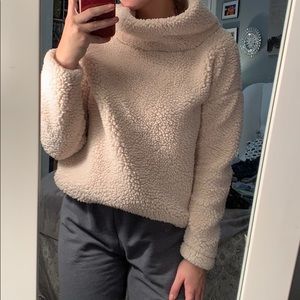 Oversize Sherpa Sweatshirt